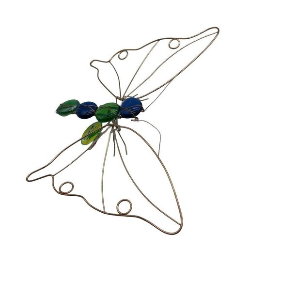 Yardwork Originals Butterfly Lawn Decor Wire Crystal Pieces - Picture 1 of 7